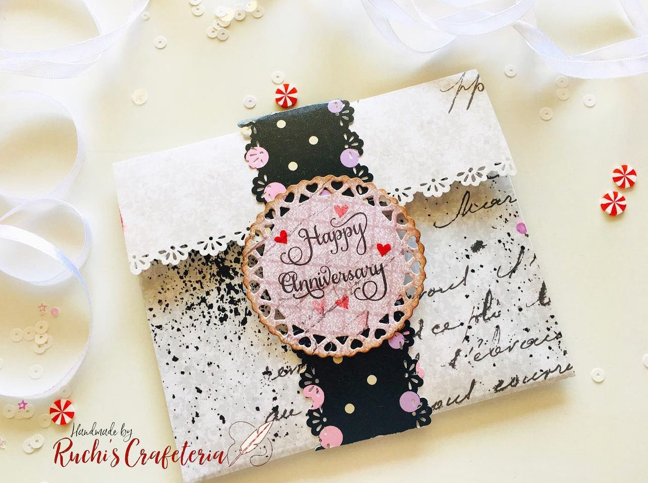 💌🌹 Forever Us – Anniversary Envelope Card Album