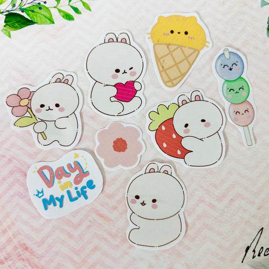 🐰 Bunnies StiKars Limited Edition (Set of 8)