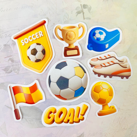 🥅 Soccer StiKars Limited Edition (Set of 8)