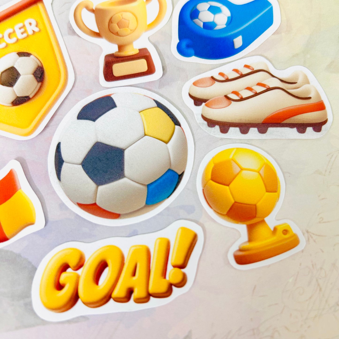 🥅 Soccer StiKars Limited Edition (Set of 8)