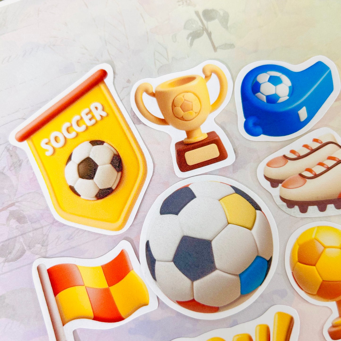 🥅 Soccer StiKars Limited Edition (Set of 8)