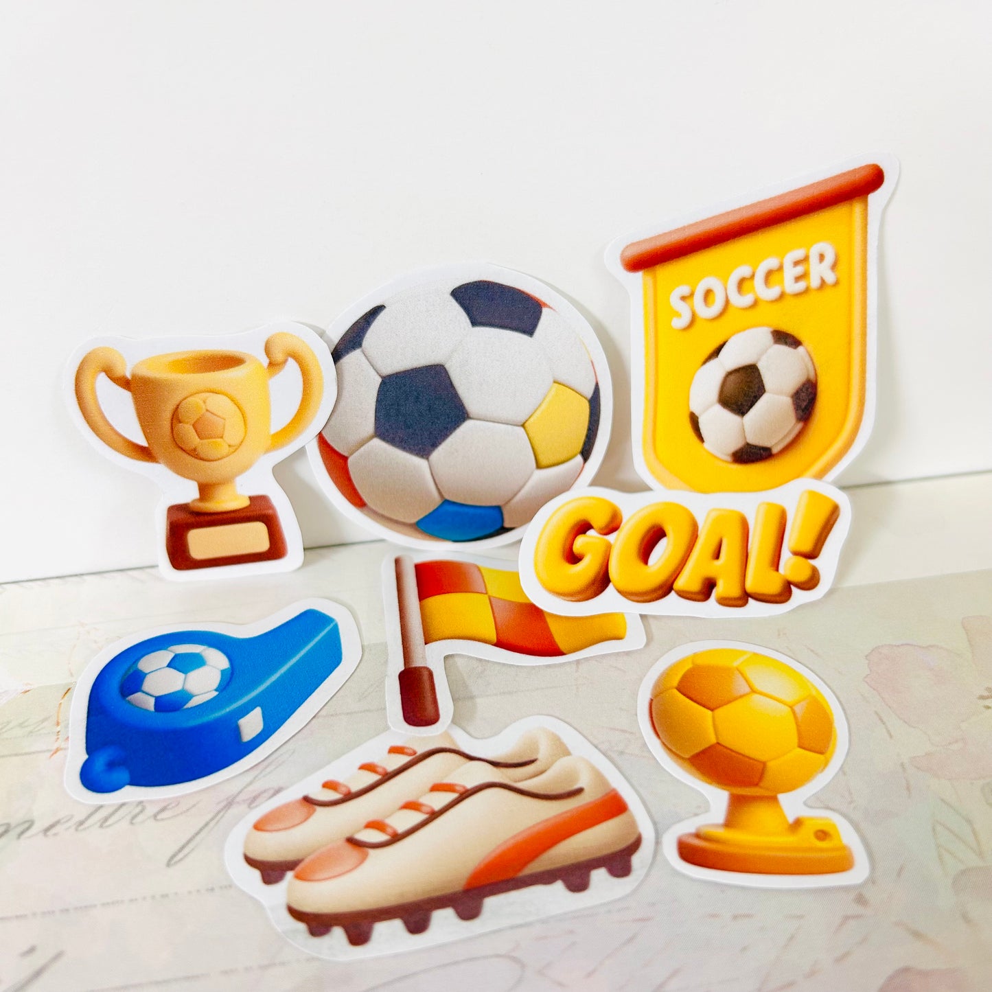 🥅 Soccer StiKars Limited Edition (Set of 8)