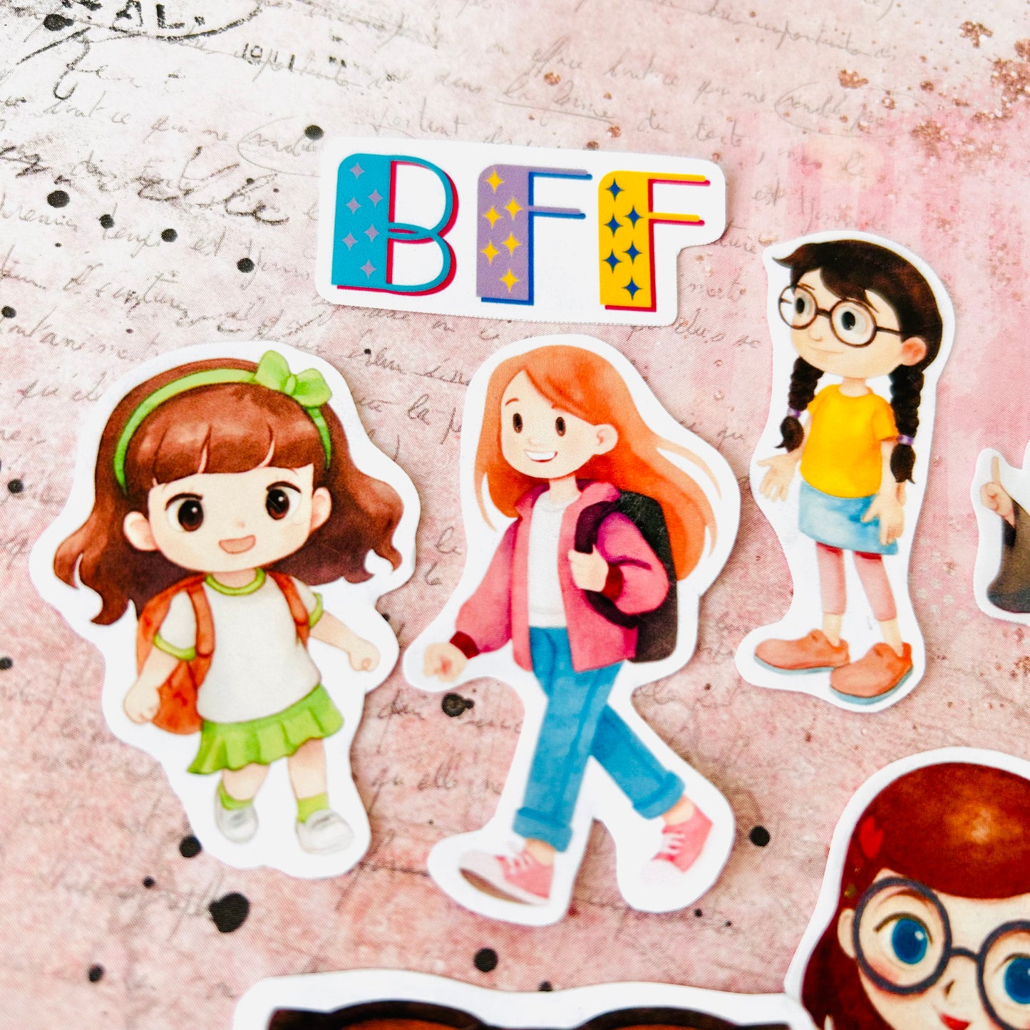 BFF Girls StiKars -Limited Edition (Set of 7)