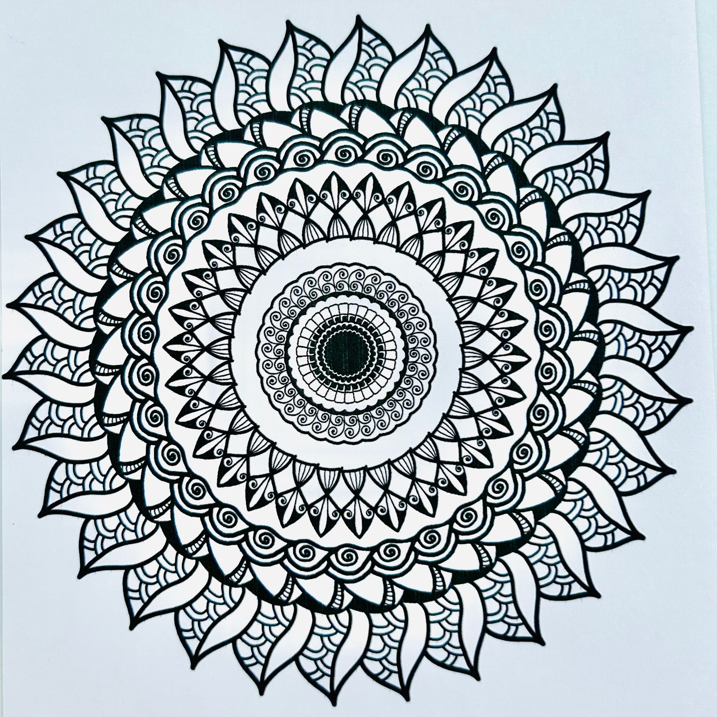 ☸️ ’Color Me Calm’ Mandala Coloring Pages (set of 4 Assorted Designs)