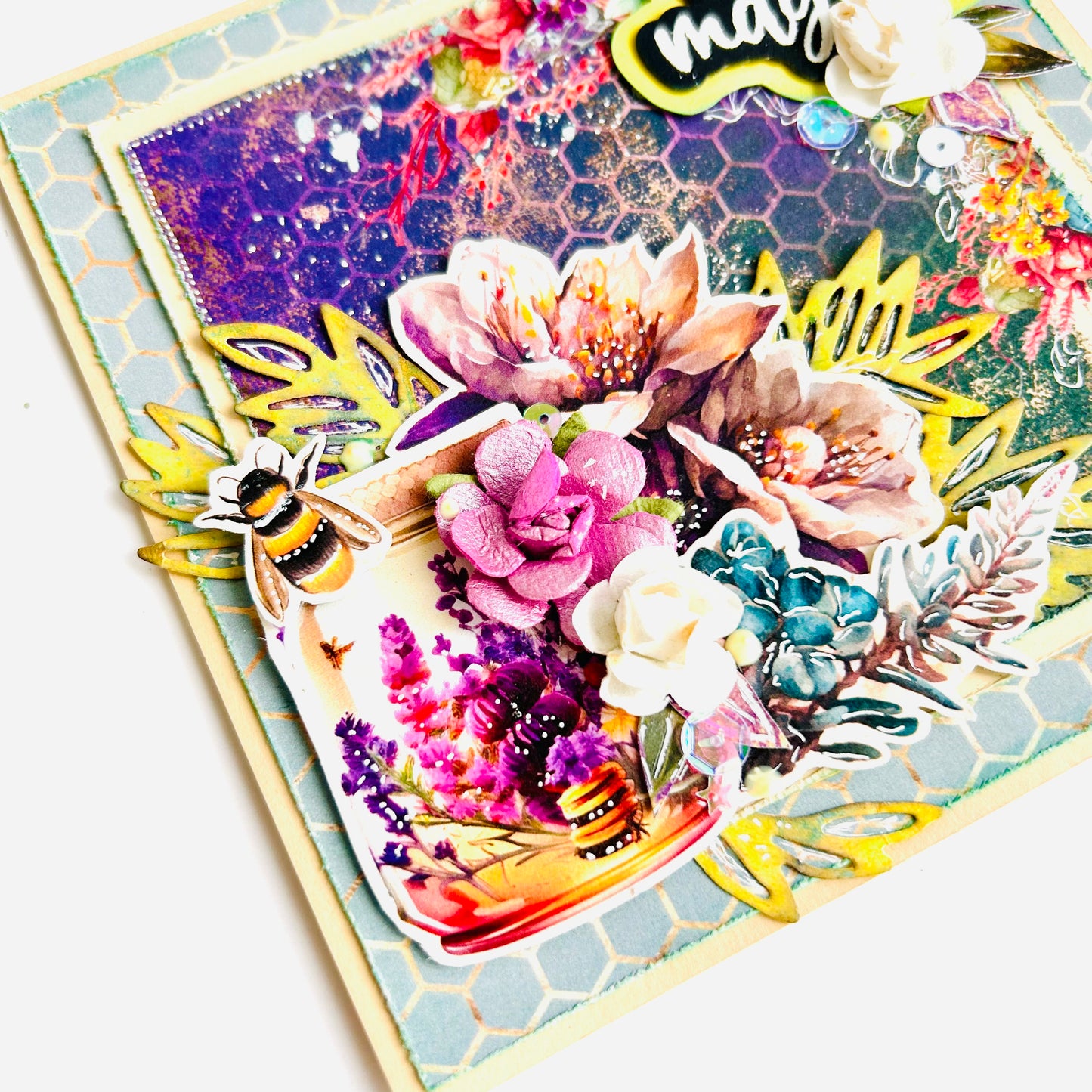 🌸 Floral Greeting Card 'You Are Super Magical'