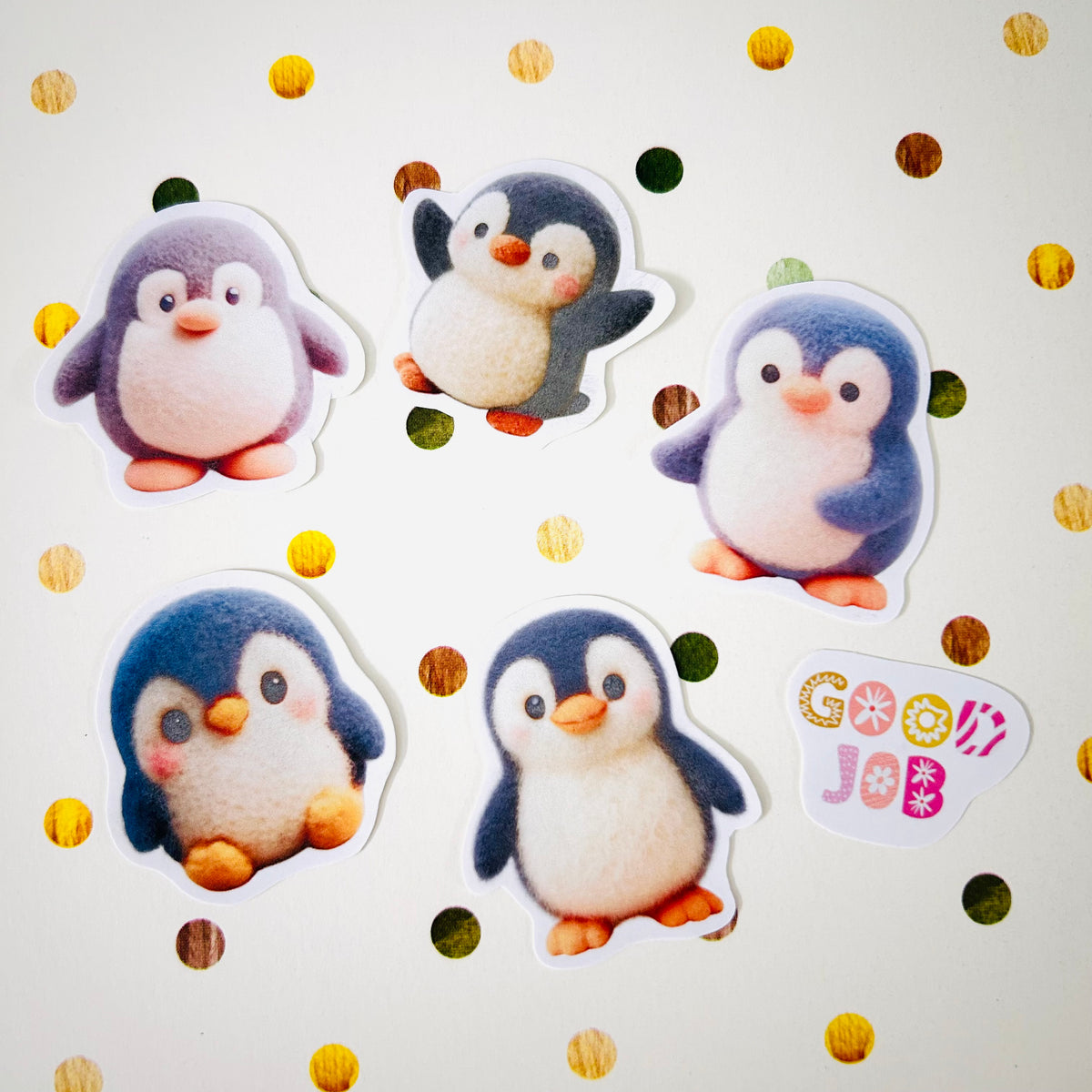 Pretty Penguins StiKars (Set of 6) Limited Edition