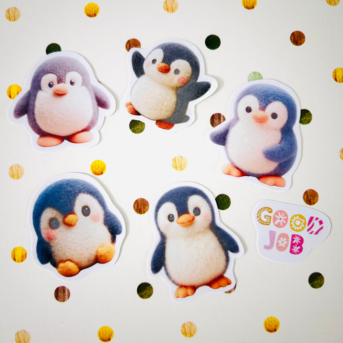 Pretty Penguins StiKars (Set of 6) Limited Edition