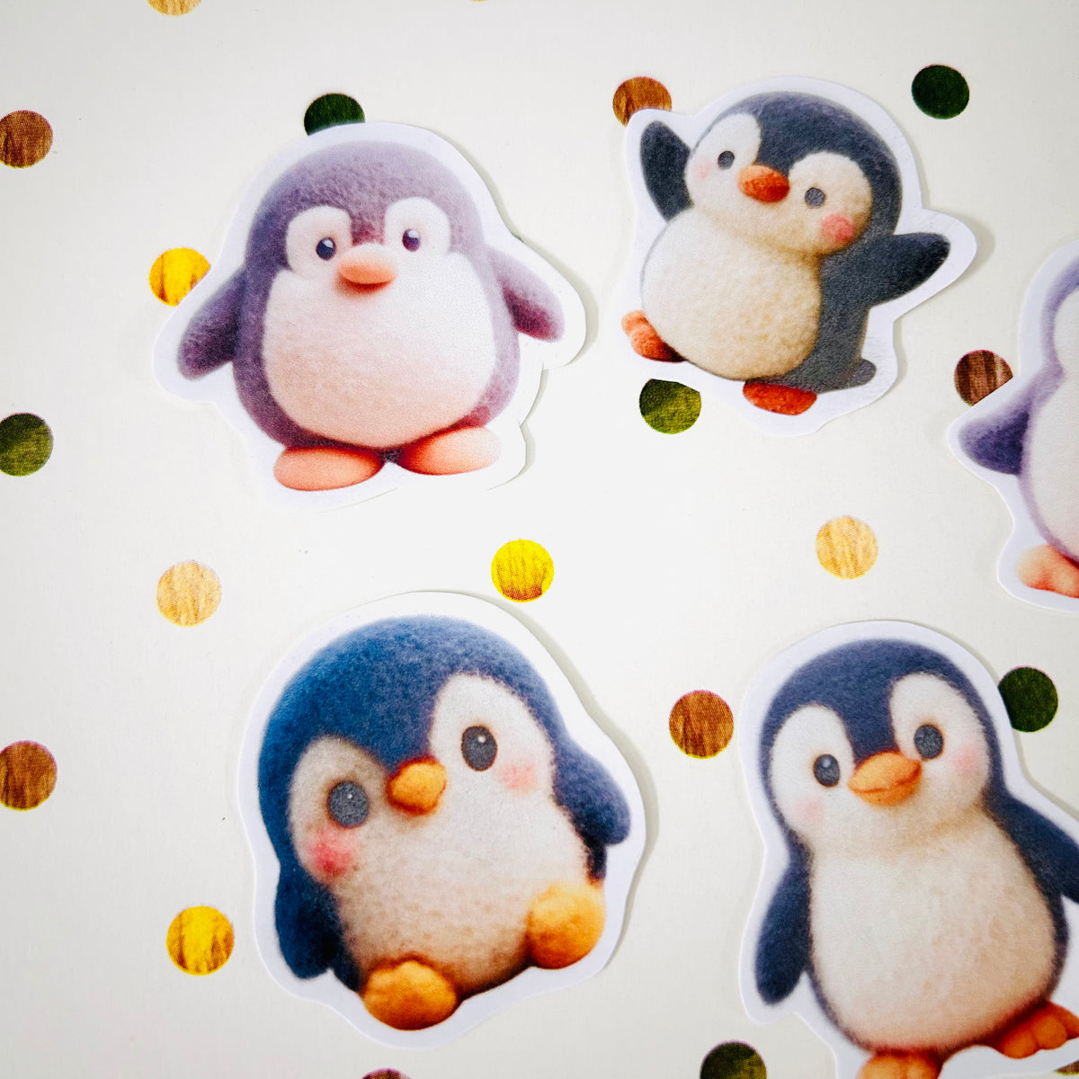 Pretty Penguins StiKars (Set of 6) Limited Edition