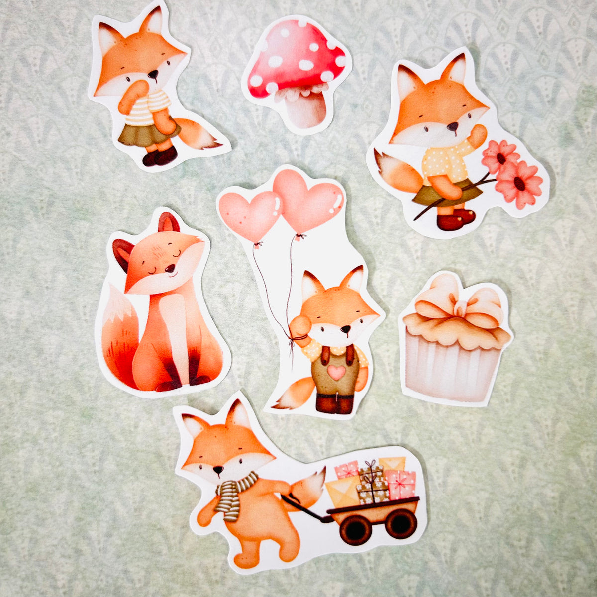 Fox n Furries StiKars (Set of 7)