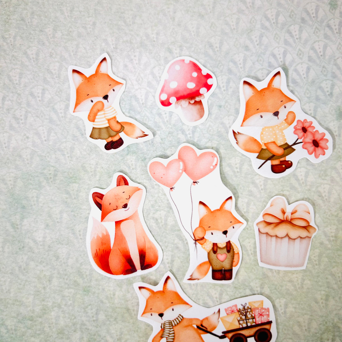 Fox n Furries StiKars (Set of 7)