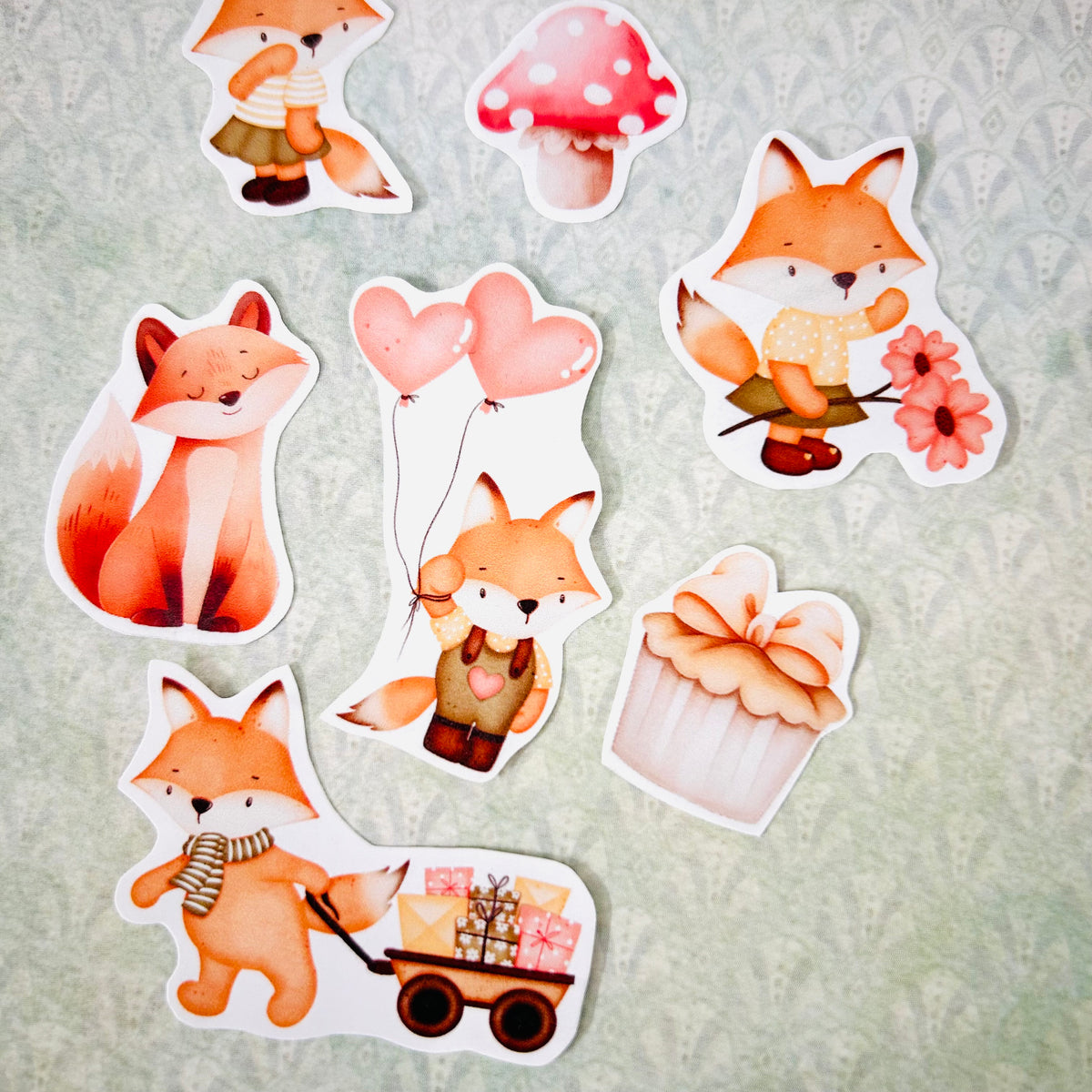 Fox n Furries StiKars (Set of 7)
