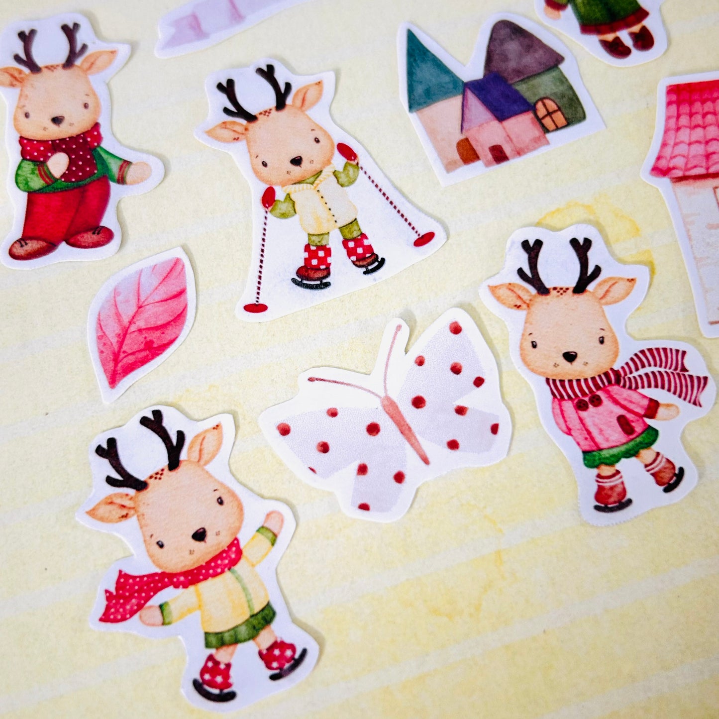 Roaming Reindeers StiKars (Set of 10)