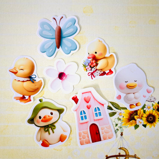 Dreamy Ducklings StiKars (Set of 7)