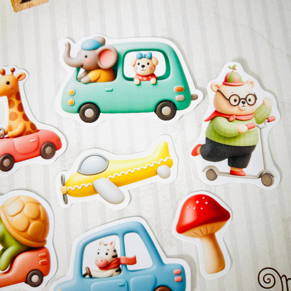 Wheels Fun StiKars (Set of 7)