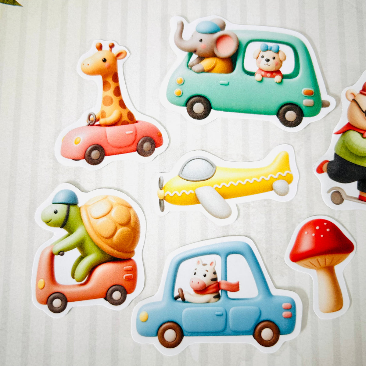 Wheels Fun StiKars (Set of 7)