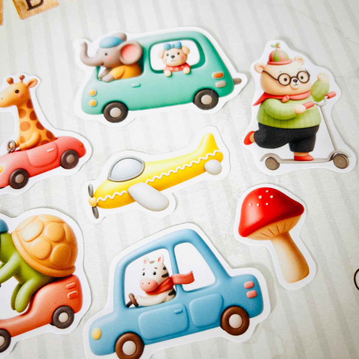 Wheels Fun StiKars (Set of 7)