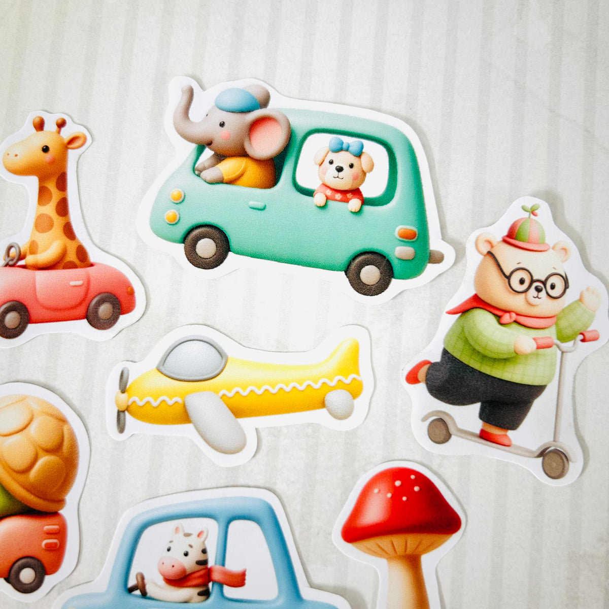 Wheels Fun StiKars (Set of 7)