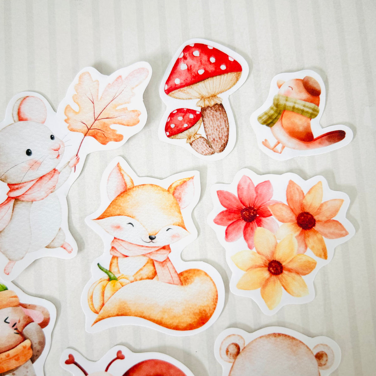Fall Furries StiKars (Set of 8)