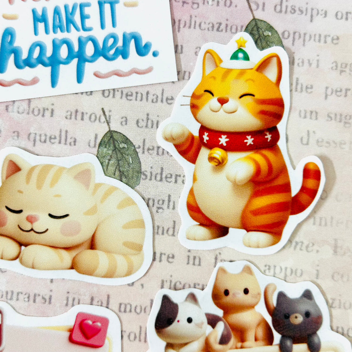 Chatty Cats StiKars (Set of 8)