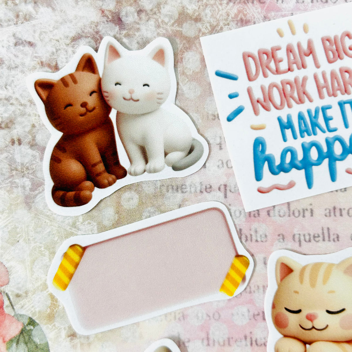 Chatty Cats StiKars (Set of 8)