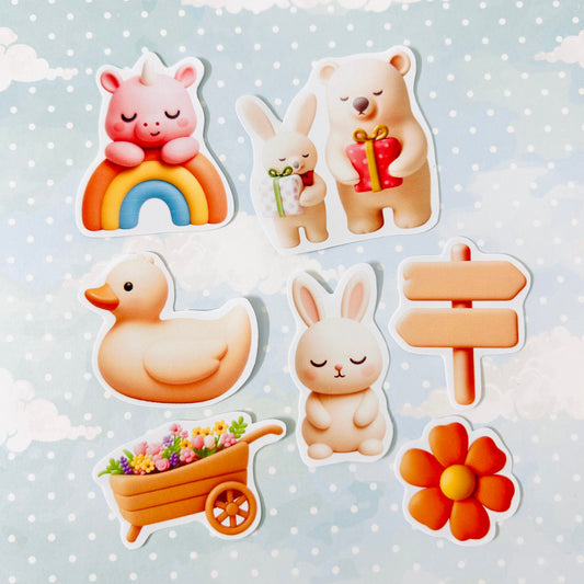 Garden Buddies StiKars (Set of 7)