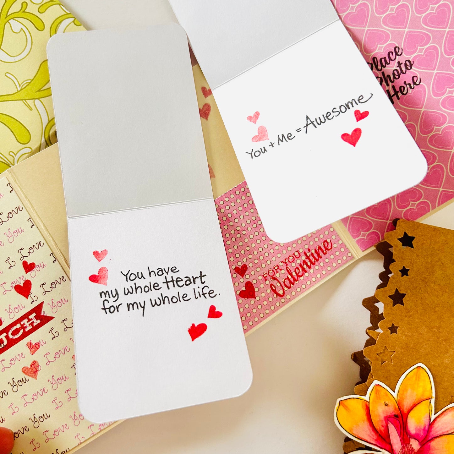 💌🦔 Love Notes – Valentine’s Envelope Card Album