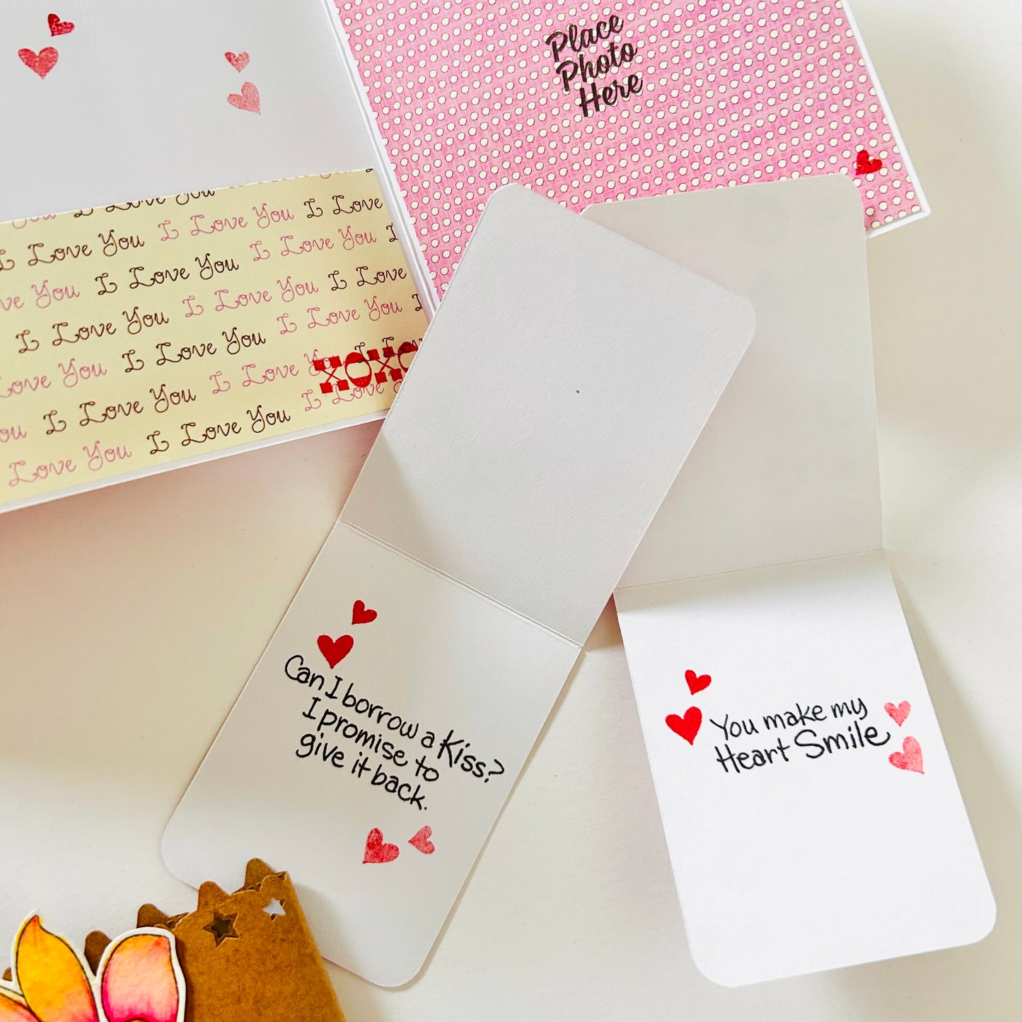 💌🦔 Love Notes – Valentine’s Envelope Card Album
