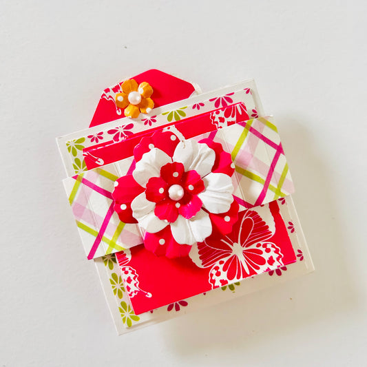 🦋 Mini Pocket Journal – “Motivational Blooms”