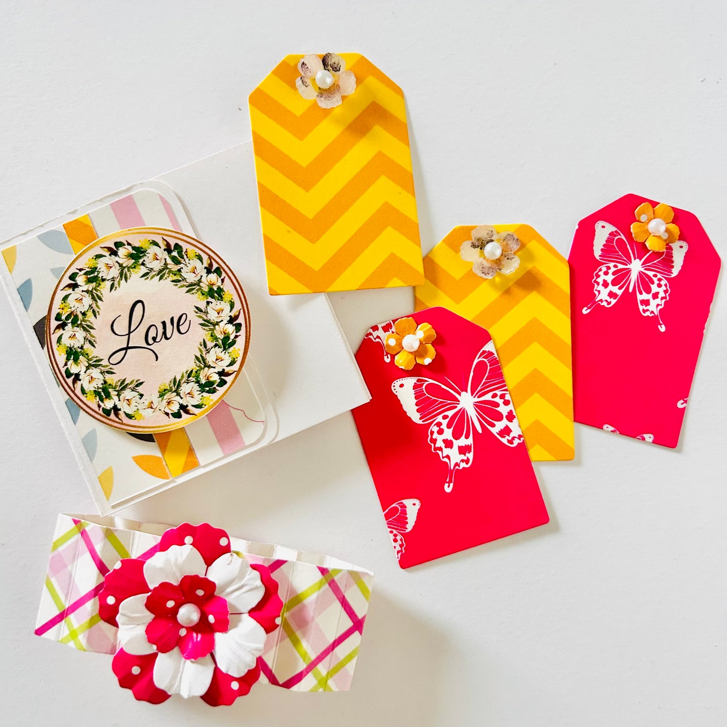 🦋 Mini Pocket Journal – “Motivational Blooms”