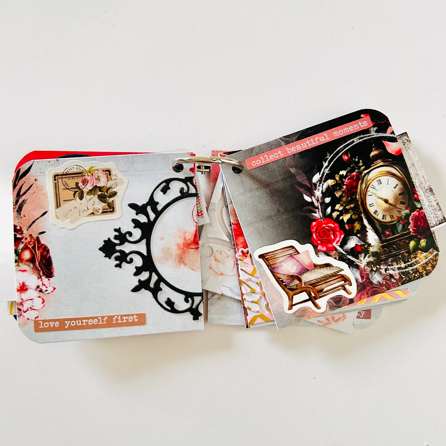 📖💫 Happiest With You – Handcrafted Pocket Journal