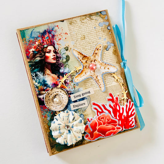 🌊🐠 Explore – Handcrafted Ocean-Themed Mini Album