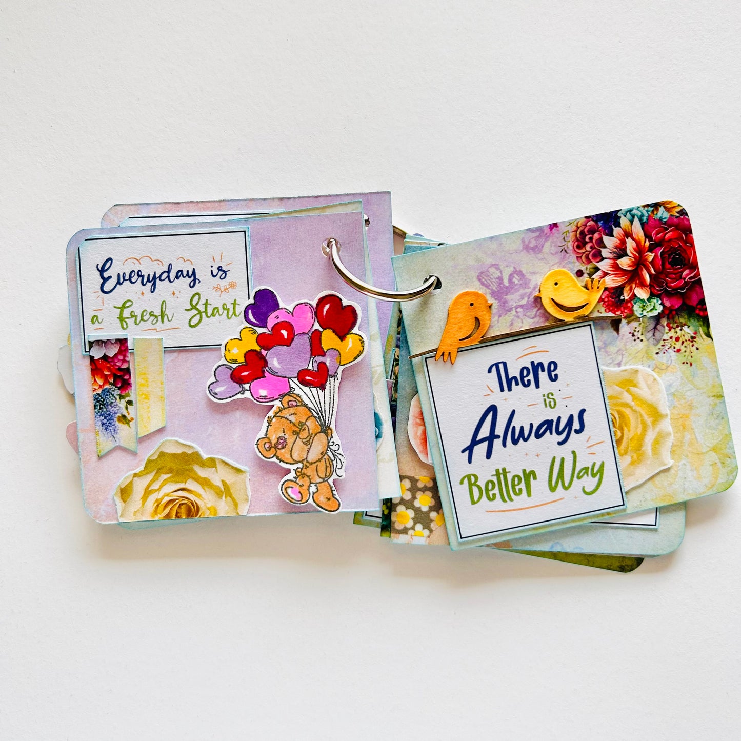 🌸✨ You Are Amazing – Handcrafted Pocket Journal