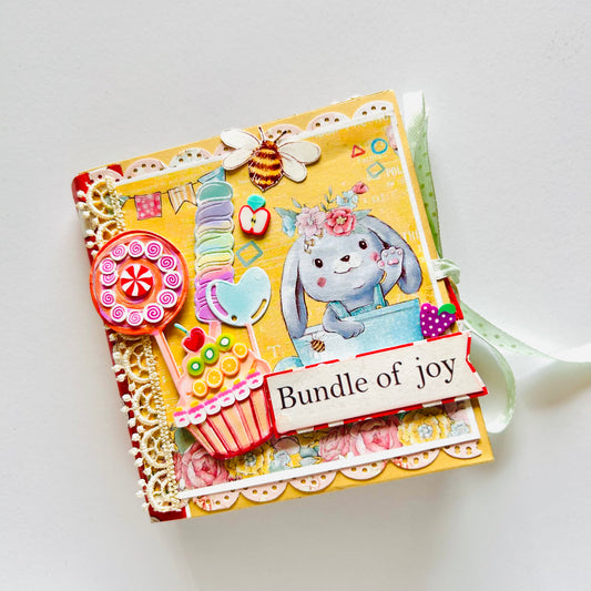 🧸🍭 Bundle of Joy – Handcrafted Kids Photo Album