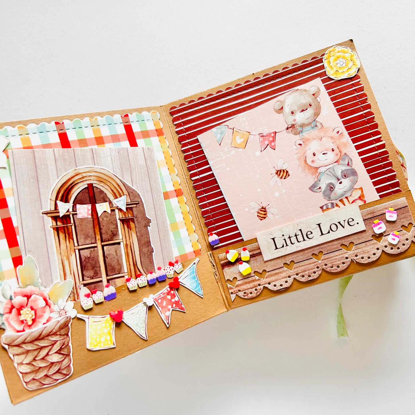 🧸🍭 Bundle of Joy – Handcrafted Kids Photo Album