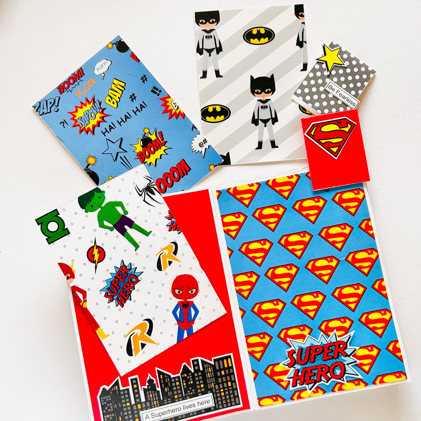🦸♂️ Super Hero – Handcrafted Photo Album