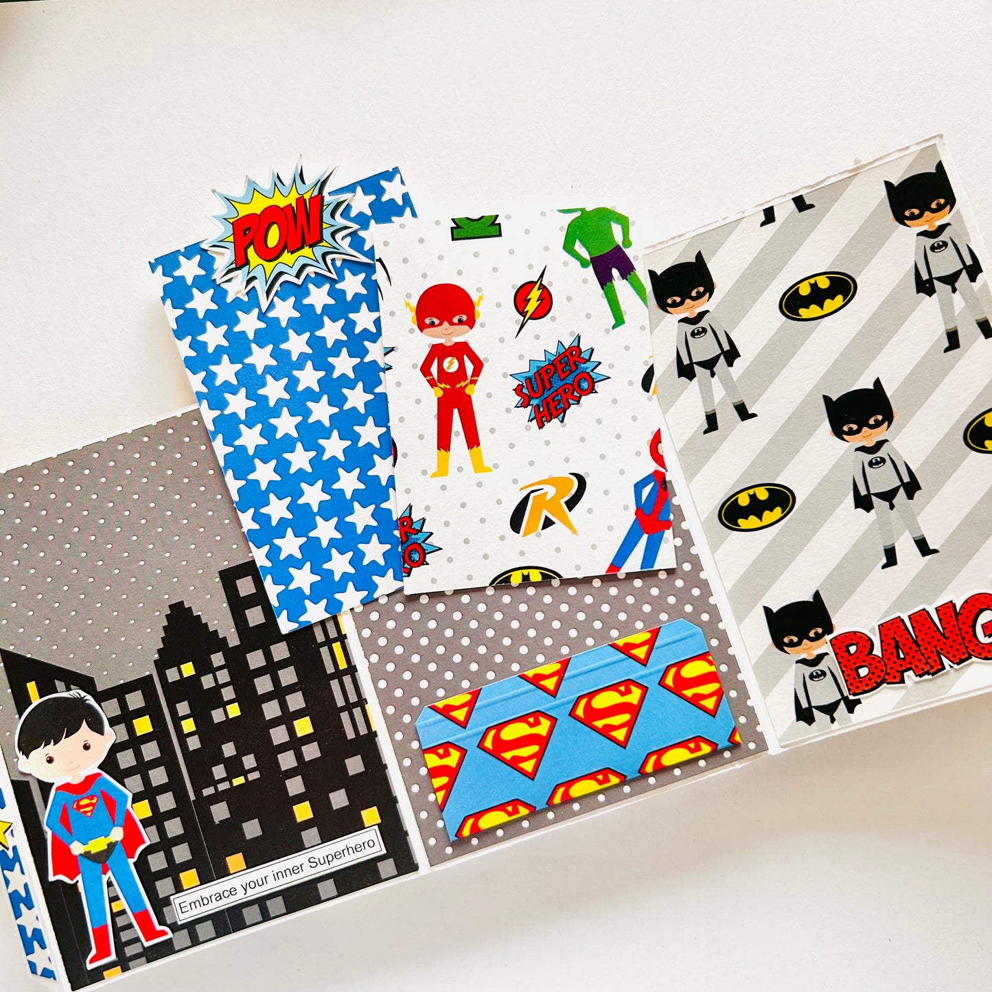 🦸♂️ Super Hero – Handcrafted Photo Album