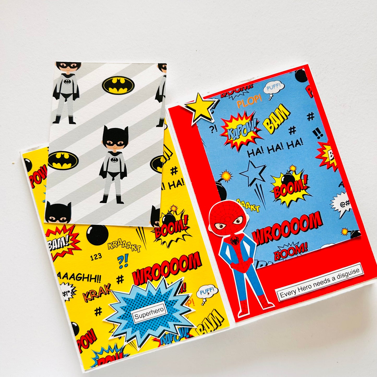 🦸♂️ Super Hero – Handcrafted Photo Album