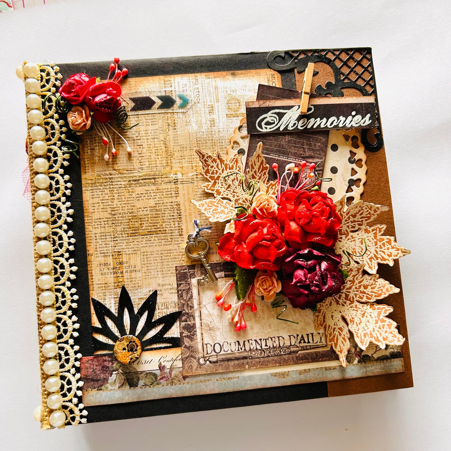 📖 Decorative Vintage Album – “Memories”