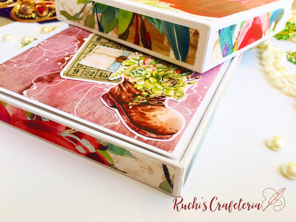 💜 Zig‑Zag Fold Card in Box – “Together”